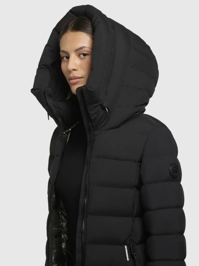 Khujo Woman Coat NEKAR2 Black