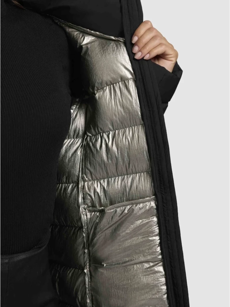 Khujo Woman Coat NEKAR2 Black