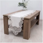 Dimeco Τραπεζομάντηλο 140x140 2138 Ecru