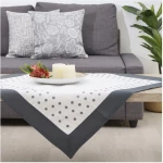 Τραπεζομάντηλο Dimeco 140x140 15230 Dark Grey
