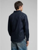 Replay Man RINSED WASH DENIM SHIRT