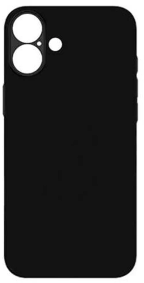 Θήκη TPU Σιλικόνης GREEN ON για iPhone 17 - Μαύρη