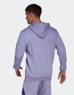 Φούτερ Με Κουκούλα Adidas HBA587-Μωβ