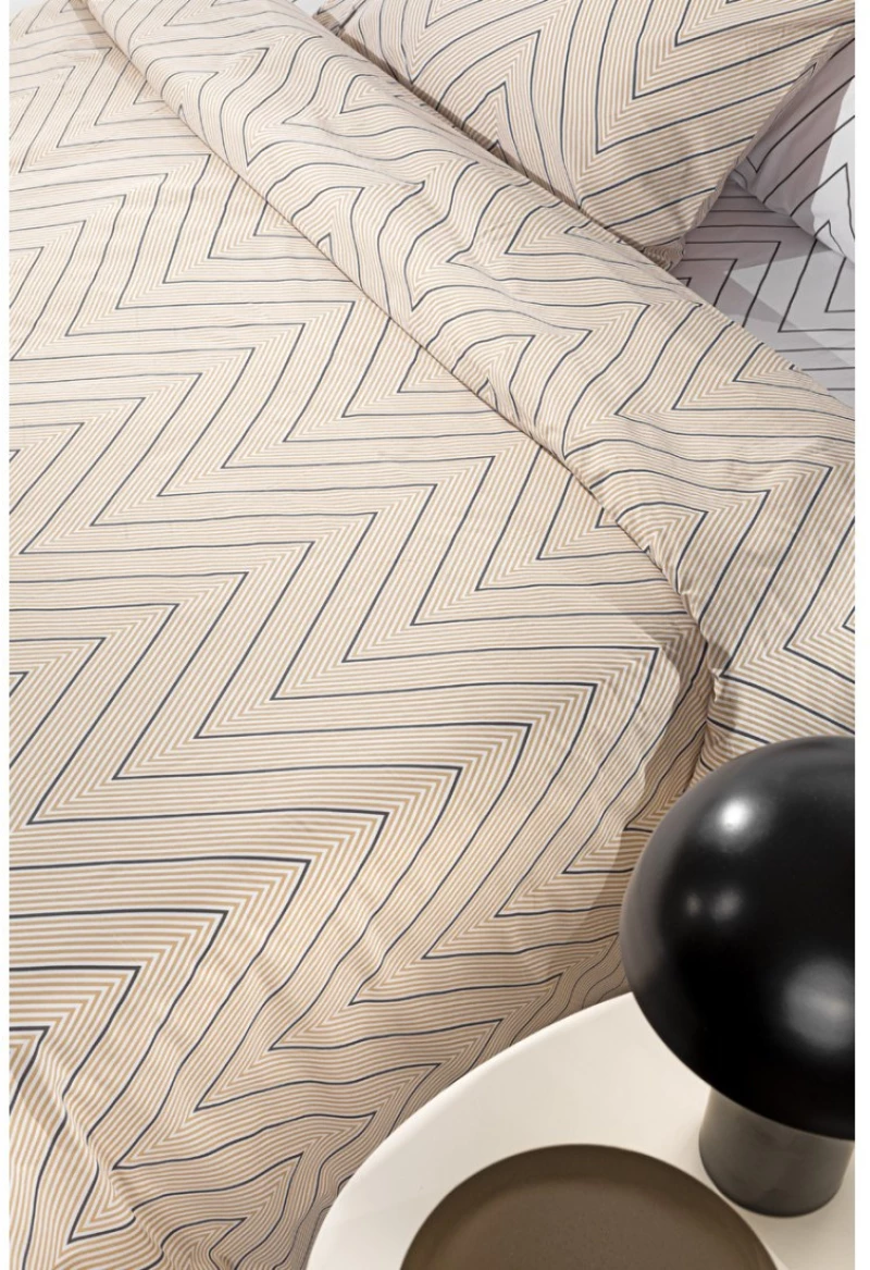 Σετ Παπλωματοθήκη Μονή 2 Τεμαχίων Guy Laroche Canyon Natural 165x225