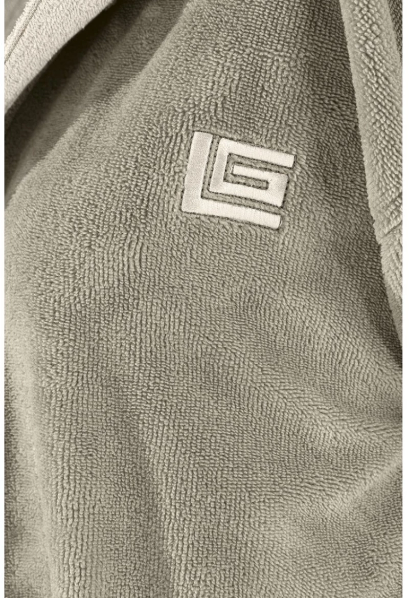 Μπουρνούζι Guy Laroche Monogram Khaki Small