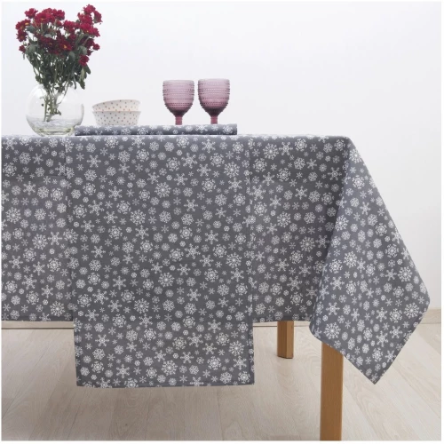 Τραπεζομάντηλο Dimeco 140Χ260 8581 Grey