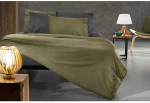 Σεντόνι Μονό Guy Laroche Minimal Khaki 180x270
