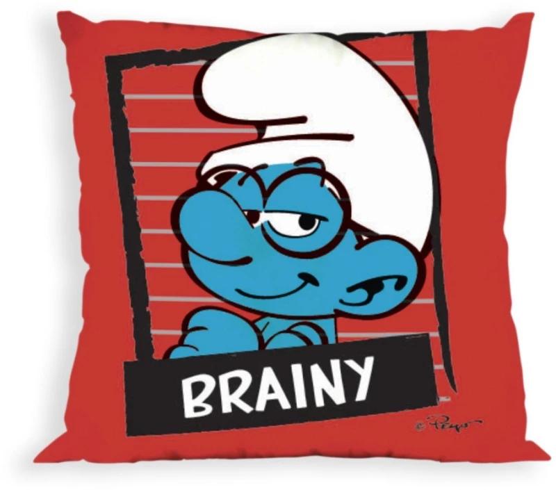 Μαξιλαράκι Διακόσμησης Disney Dimcol Digital Print Smurfs 17 40x40