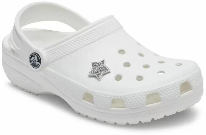 CROCS JIBBITZ CHARMS SILVER STAR (10009624-UNC)