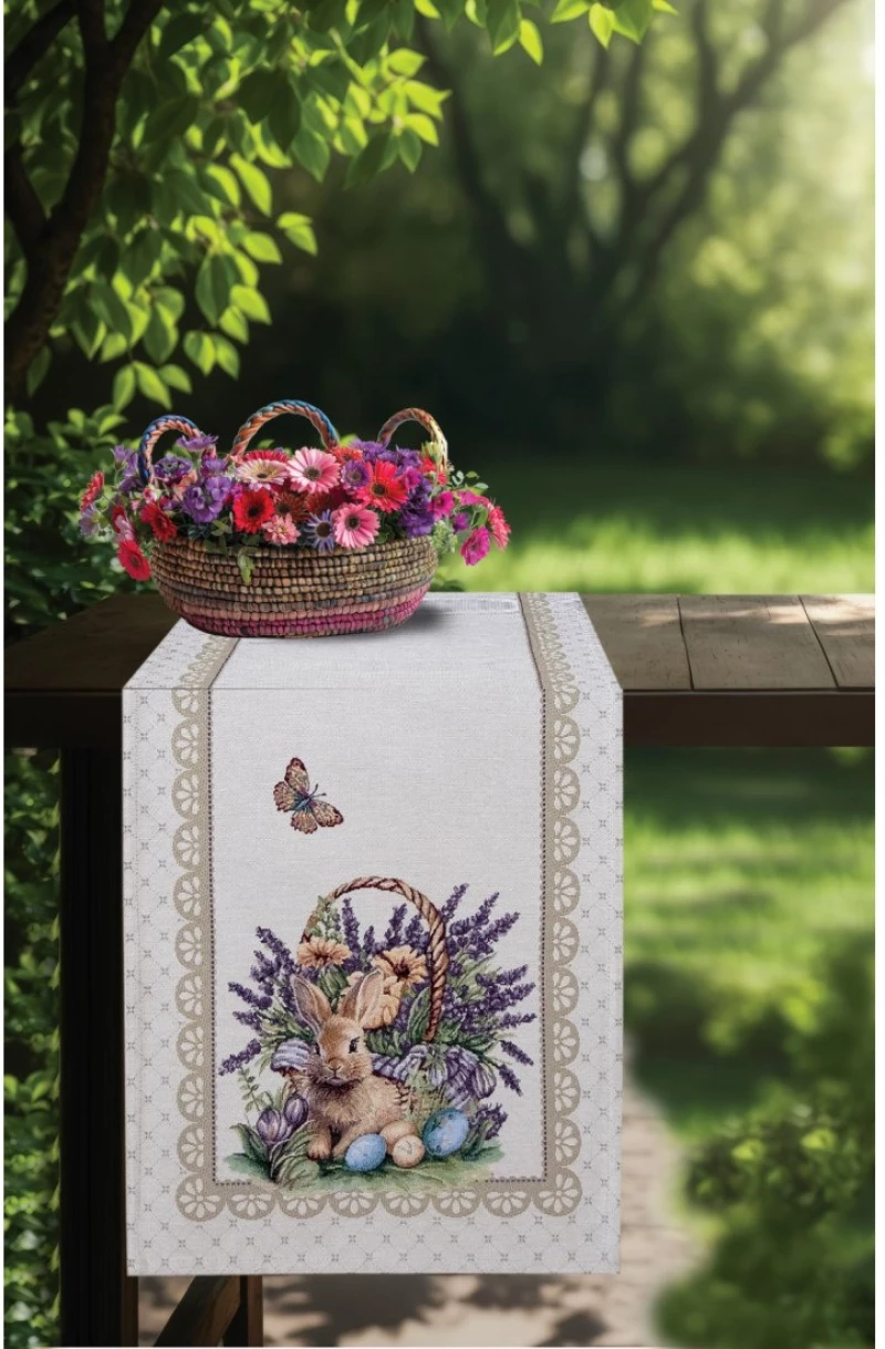 Dimeco Runner 35x100 Easter Charm
