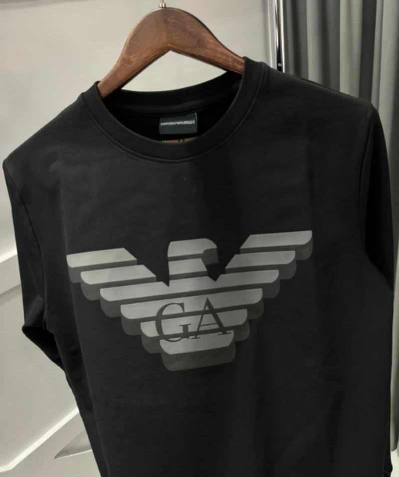 Φούτερ-Μπλούζα Emporio Armani FXK066-Μαύρο