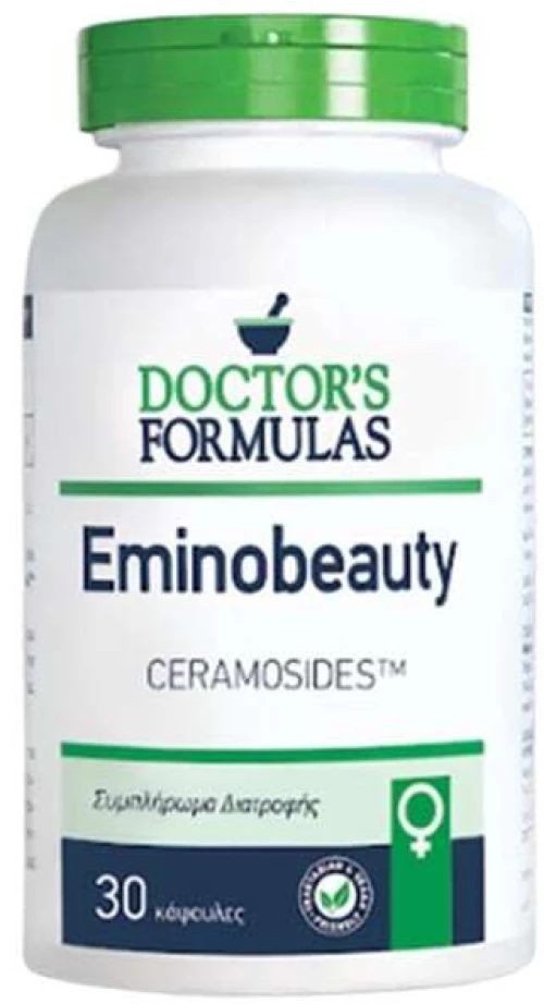 DOCTORS FORMULA  Eminobeauty Για Την Υγεία Του Δέρματος Στην Εμμηνόπαυση, 30 Κάψουλες