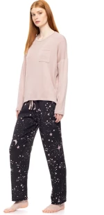 Pink Label Γυναικεία Χειμερινή Πυζάμα Viscose Regular Fit W1812
