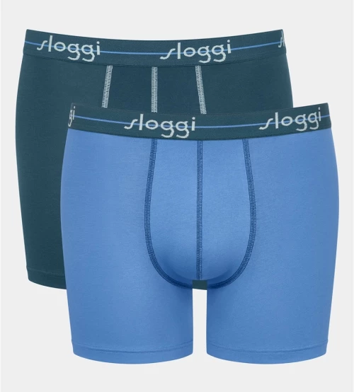 Sloggi Men Start Short Ανδρικά Μπόξερ 2ΤΜΧ Βαμβάκι 10206948-V017