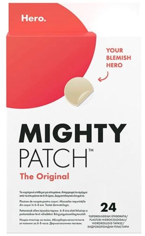 CLINEA Hero Επιθέματα Για Σπυράκια Mighty Patch Original 24τμχ