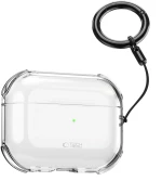 Tech-Protect Bounce Θήκη Σιλικόνης με Γάντζο για Apple AirPods Pro 3 σε Διάφανο χρώμα