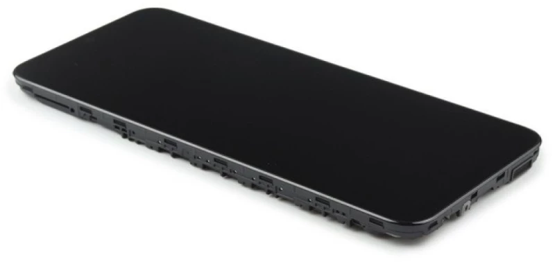Γνήσια Οθόνη με Πλαίσιο για Samsung Galaxy A14 4G (SM-A145B) (NON EU) Black - Service Pack