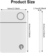 Hyperloq™ NeoCard Apple / Λευκό