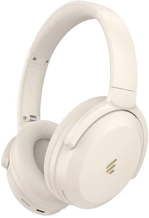 Edifier WH700NB Pro Ασύρματα / Ενσύρματα Over Ear Ακουστικά με 56 ώρες Λειτουργίας και Quick Charge Μπέζ