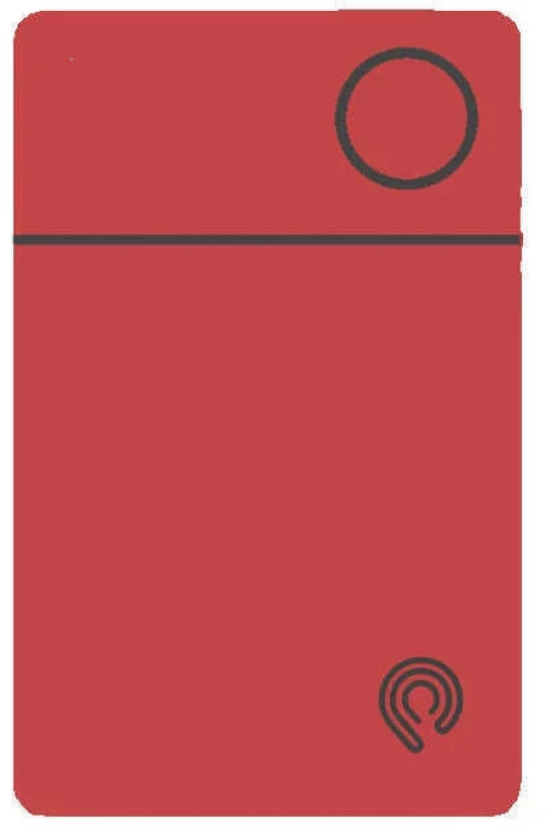 Hyperloq™ NeoCard Apple / Κόκκινο