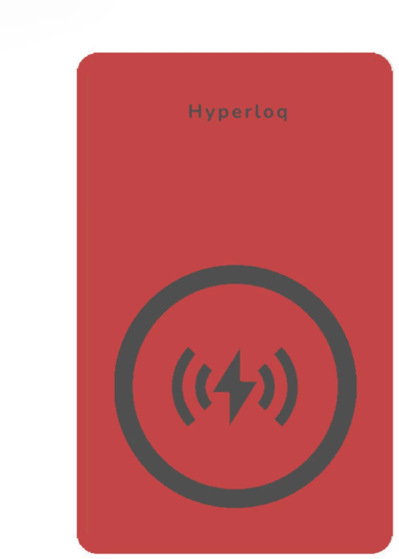 Hyperloq™ NeoCard Apple / Κόκκινο