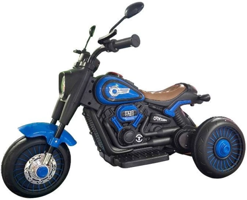 Παιδικό ηλεκτροκίνητο τρίκυκλο scooter - BJQ-818 - 701113 - Blue