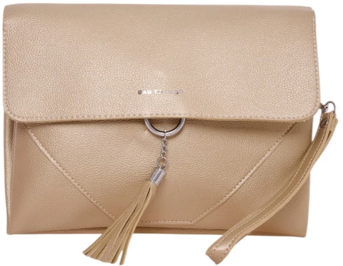 Τσάντα χιαστί-χειρός -YM-0901 - Χρυσό Bag to Bag