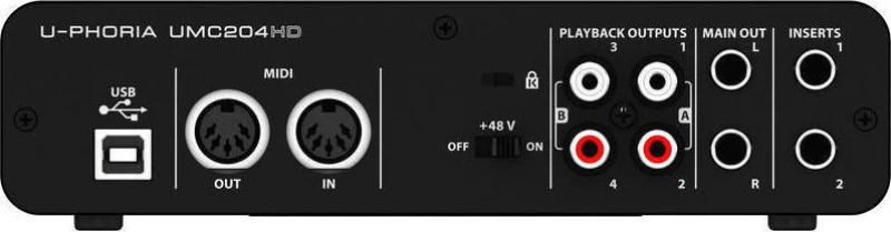 Behringer U-Phoria UMC204HD