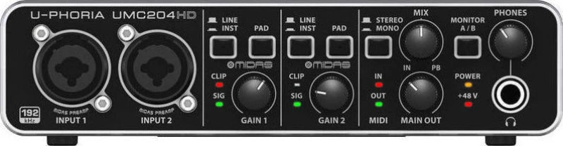 Behringer U-Phoria UMC204HD