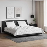 vidaXL Διπλωμένη Κουβέρτα Όλων των Εποχών 3 pcs Λευκό Μικροΐνες