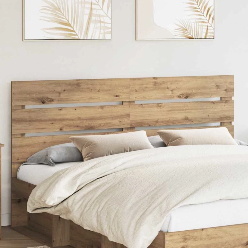 vidaXL Κεφαλάρι με κεφαλάρι Artisan Oak 160 cm Επεξεργασμένο ξύλο