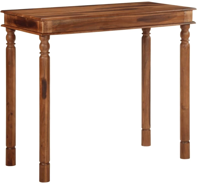 vidaXL Τραπέζι Μπαρ 120x60x107 cm Ακακία από Μασίφ Ξύλο