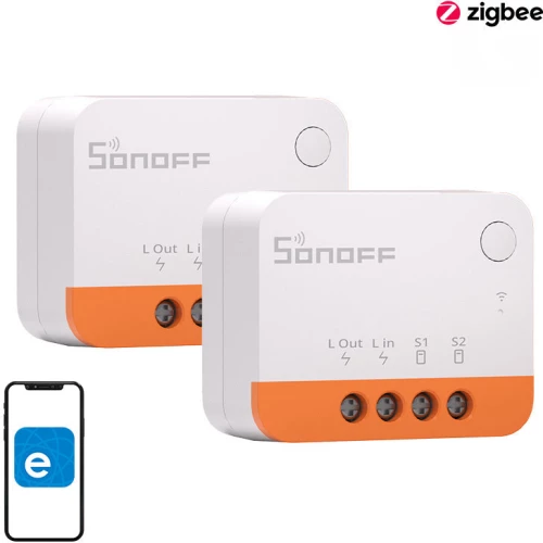 Smart mini ZigBee Switch Sonoff ZBMINIL2 (2 pcs)