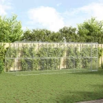 vidaXL Κλουβί Σκύλου με αποθήκευση 3 pcs Ασημί 6 x 2 x 2 m Ατσάλι