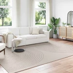 vidaXL Χαλιά χώρου Ορθογώνιος Κρεμ 340 x 240 εκ