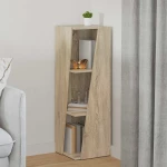 vidaXL Πλευρικό Ράφι Δρύς Sonoma 33 x 32 x 100,5 εκ Επεξεργασμένο ξύλο
