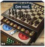 Ambassador Ξύλινο Επιτραπέζιο 4Σε1 ΜΑΜ Craftsman Game House Deluxe - GF033