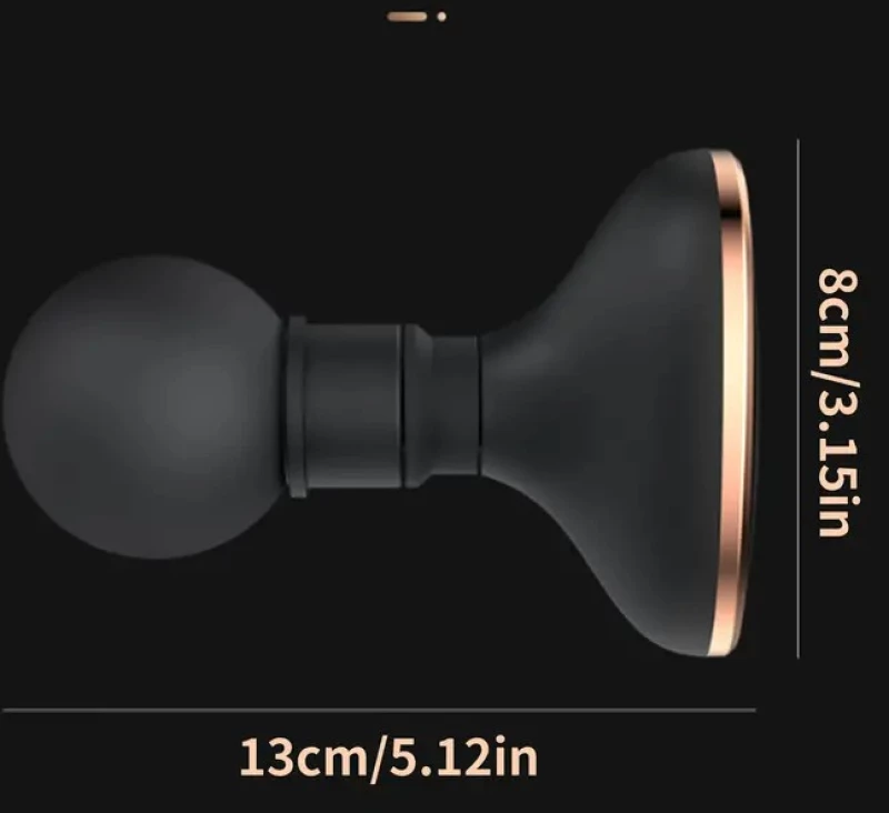 Μίνι Συσκευή Μασάζ Love Market 13cm Μπεζ