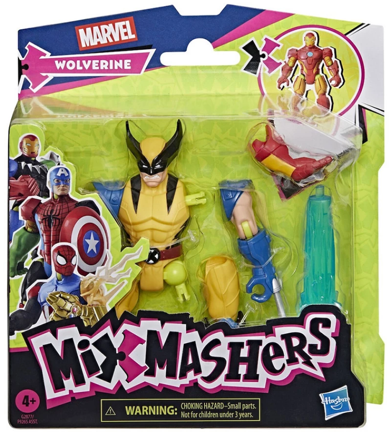 AVENGERS MIXMASHERS ΒΑΣΙΚΗ ΦΙΓΟΥΡΑ WOLVERINE (#G2877)