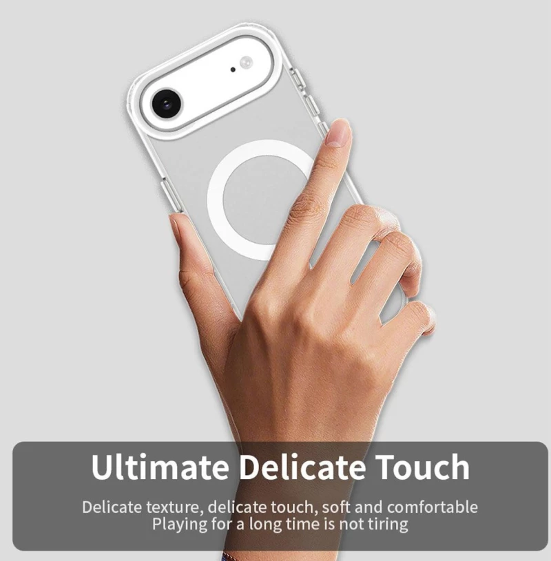 Θήκη iPhone Air Techsuit CandyCase Σκληρή Ημιδιάφανη με MagSafe - White (5949419313255)
