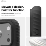 Θήκη iPhone 17 Pro Elago Magnetic Ridge Silicone Case Premium Σιλικόνης με MagSafe - Black (ES17MSRG63PRO-BK)