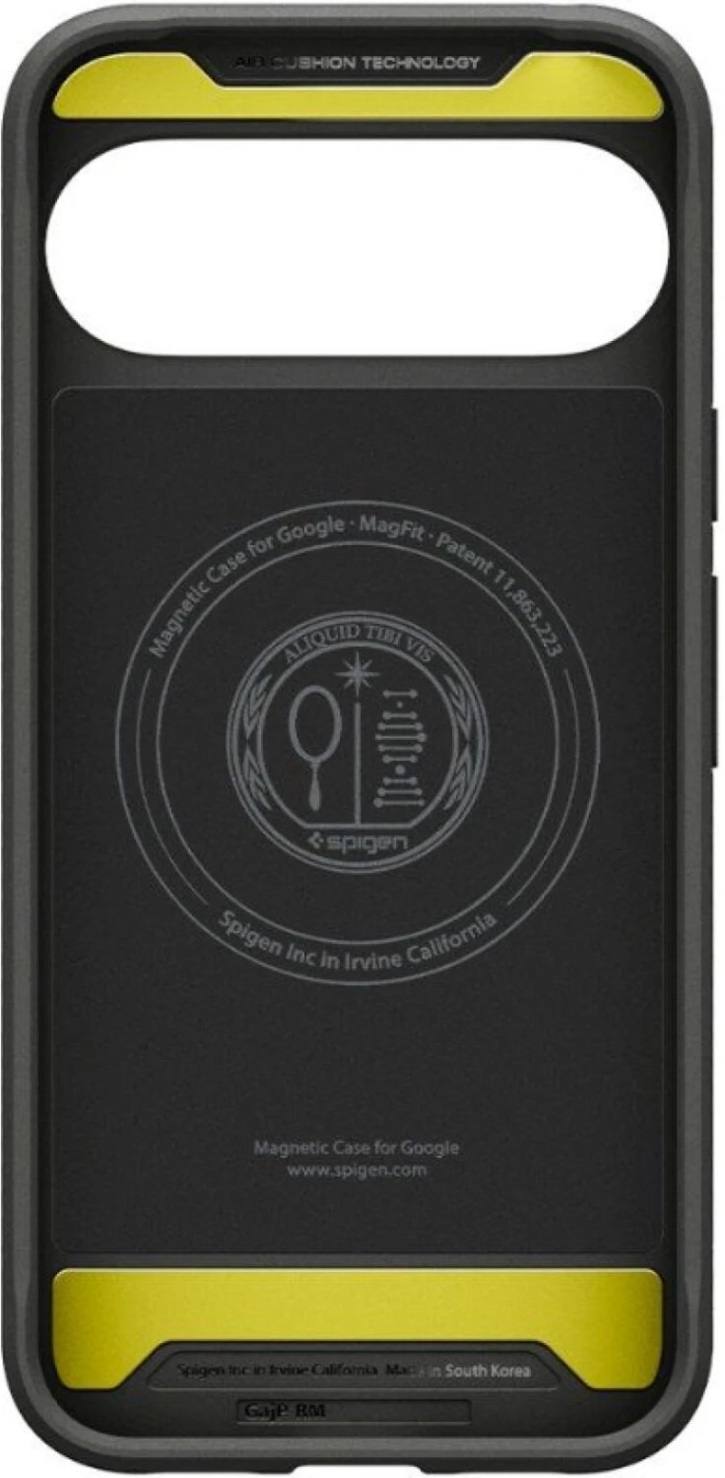 Θήκη Google Pixel 10 / 10 Pro Spigen Rugged Armor MagFit Ανθεκτική με MagSafe Qi2 - Matte Black (ACS09698)