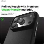 Θήκη iPhone 17 Pro Max Elago Magnetic Leather από Vegan Δέρμα με MagSafe - Black (ES17MSLE69PRO-BK)