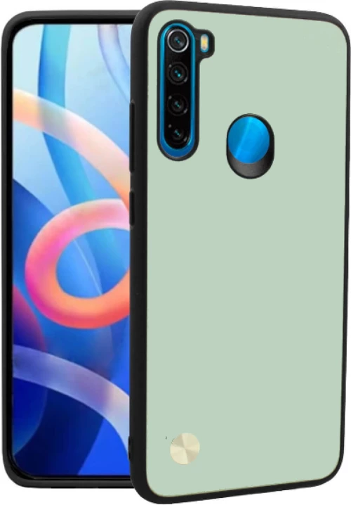 Θήκη Xiaomi Redmi Note 8 / Note 8 2021 Bodycell Vegan Cover Σκληρή - Light Green (5206015078118)