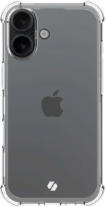 Θήκη iPhone 16 Spacecase Anti-Shock Διάφανη Σιλικόνης 1mm - Clear (5905719111724)