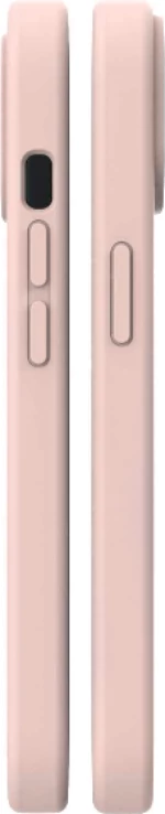Θήκη iPhone 15 Spacecase Silicone Mag Case Σιλικόνης με MagSafe - Baby Pink (5905719137786)