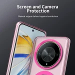 Θήκη Honor Magic6 Lite Techsuit CandyCase Σκληρή Ημιδιάφανη με MagSafe - Pink (5949419311091)