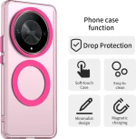 Θήκη Honor Magic6 Lite Techsuit CandyCase Σκληρή Ημιδιάφανη με MagSafe - Pink (5949419311091)