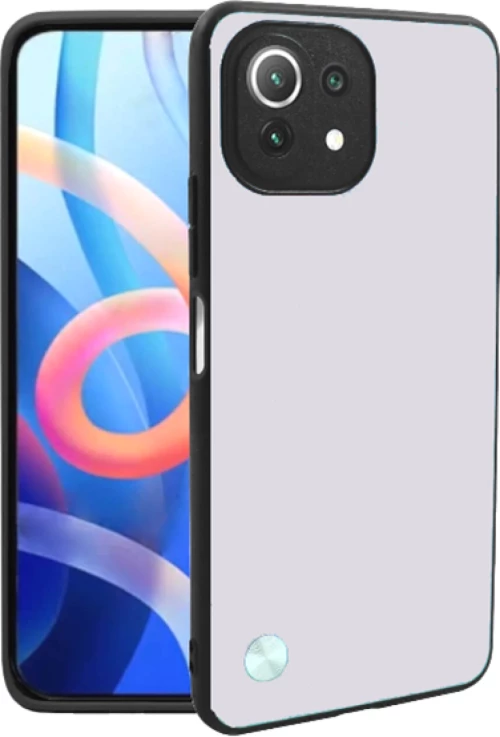 Θήκη Xiaomi Mi 11 Lite Bodycell Vegan Cover Σκληρή - Light Blue (5206015077463)