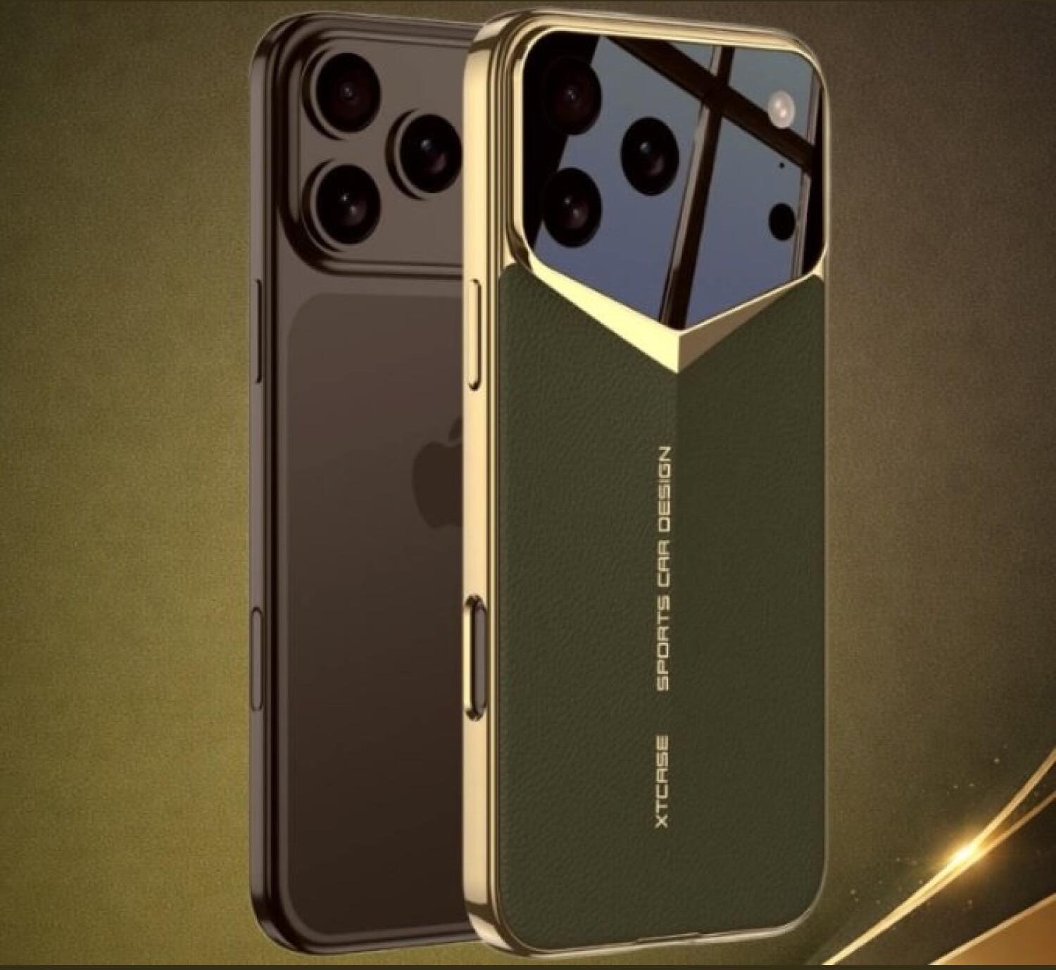 Θήκη iPhone 17 Pro Max Bodycell Jazz PU Leather Backcover Σκληρή - Green (5206015085178)